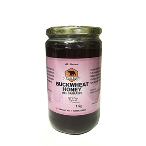 [블랙베어] 미엘 캐나다 메밀 꿀 약용꿀 허니 1kg (BLACK BEAR mial canada buckwheat honey 1kg)